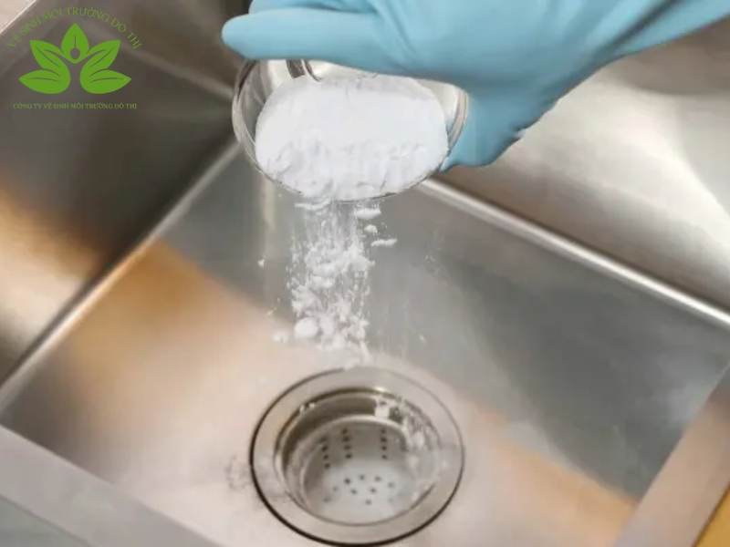 Thông tắc chậu rửa bát 